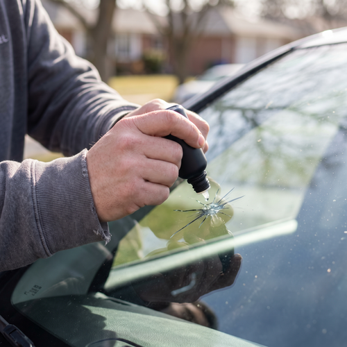 KEETON GlassFix — Windshield Chip & Crack Repair Kit